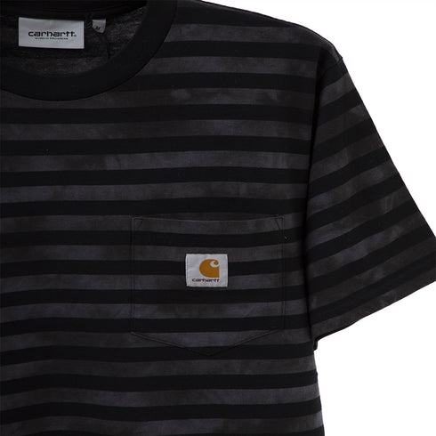 Carhartt WIP S/S Scotty Chromo Pocket T-Shirt Scotty Stripe/Black Chromo I031381_1DY_XX Degli Uberti